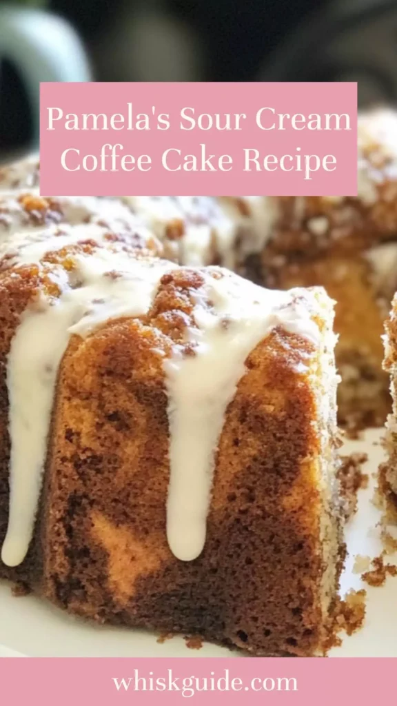 Pamela's Sour Cream Coffee Cake Recipe Pamela's Sour Cream Coffee Cake Recipe