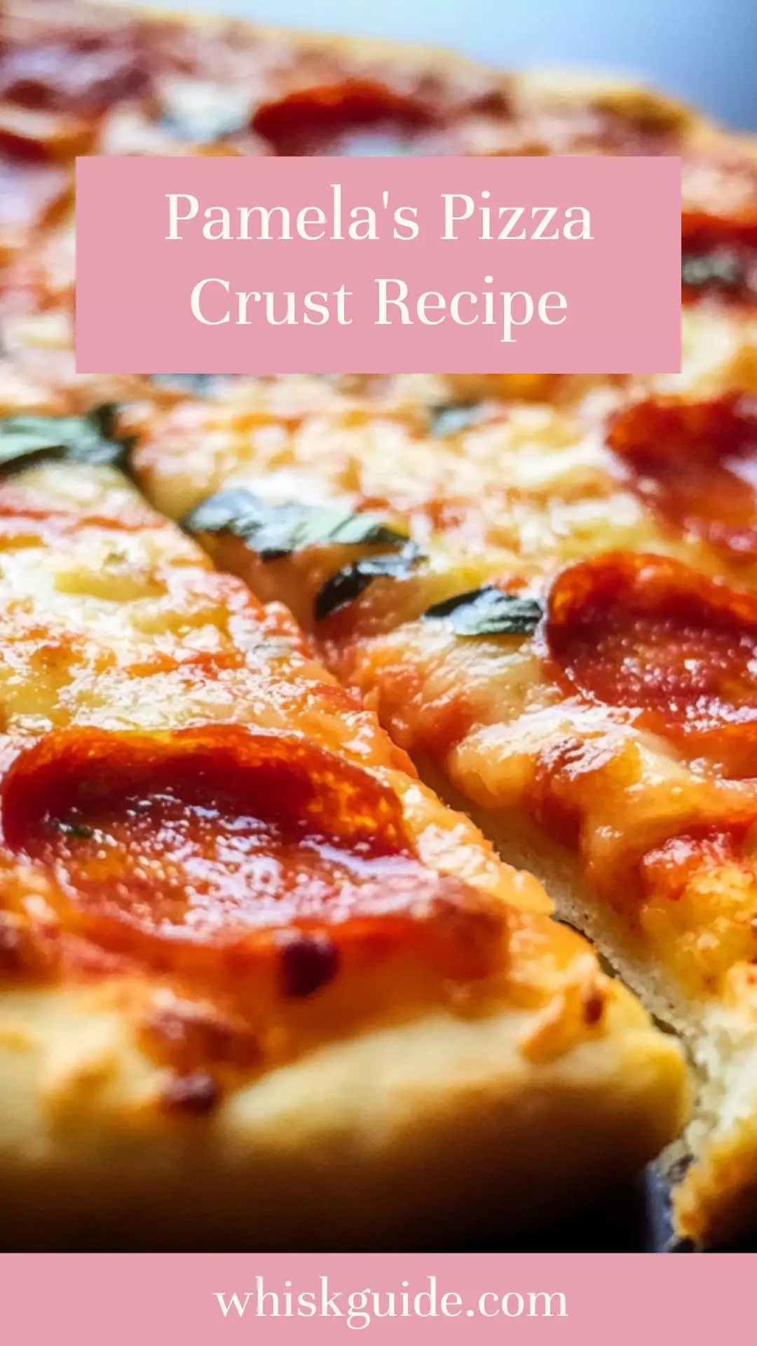 pamela's pizza crust recipe