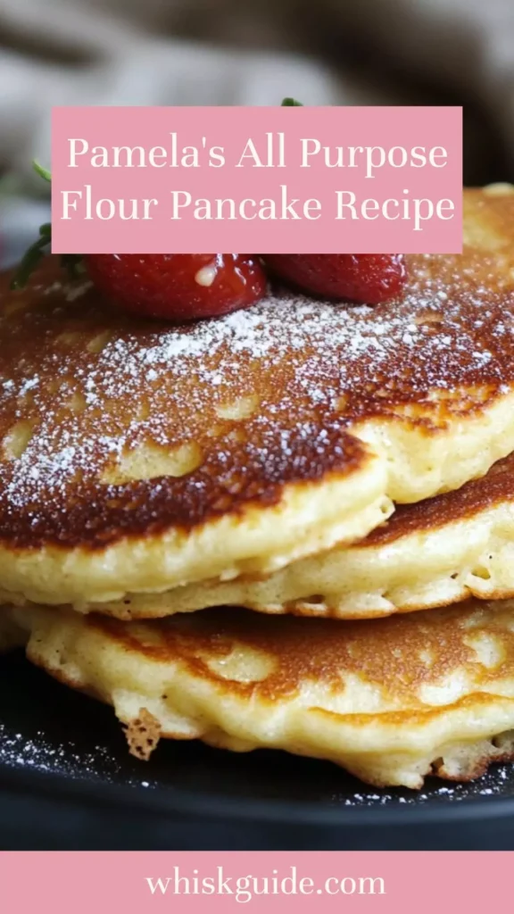 pamela's all purpose flour pancake recipe