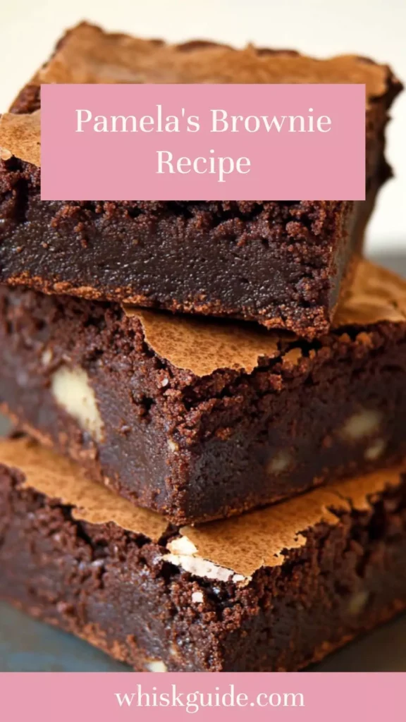 pamela's brownie recipe pamela's brownie recipe