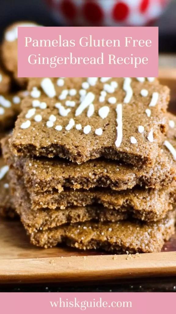 pamelas gluten free gingerbread recipe
