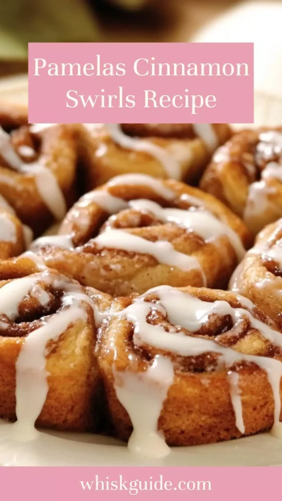 Pamelas cinnamon swirls recipe
