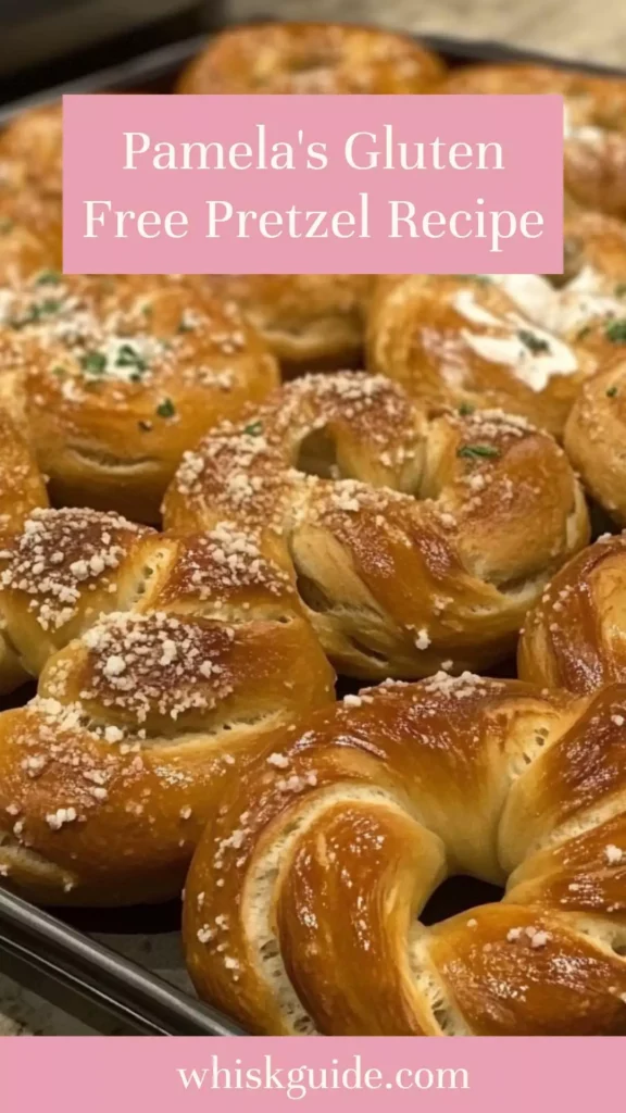 Pamela's gluten free pretzel recipe