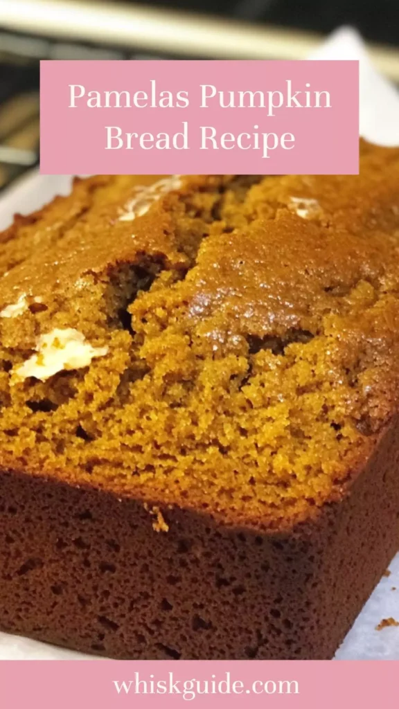 pamelas pumpkin bread recipe pamelas pumpkin bread recipe