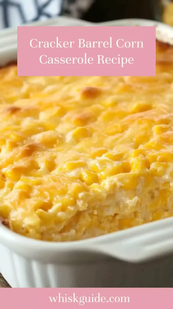 Cracker barrel corn casserole recipe Cracker barrel corn casserole recipe