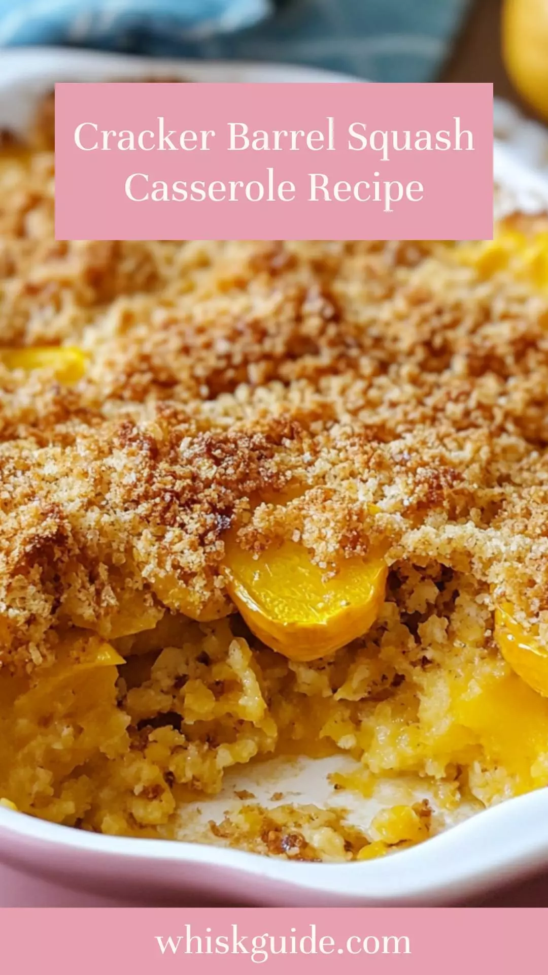 Cracker barrel squash casserole recipe