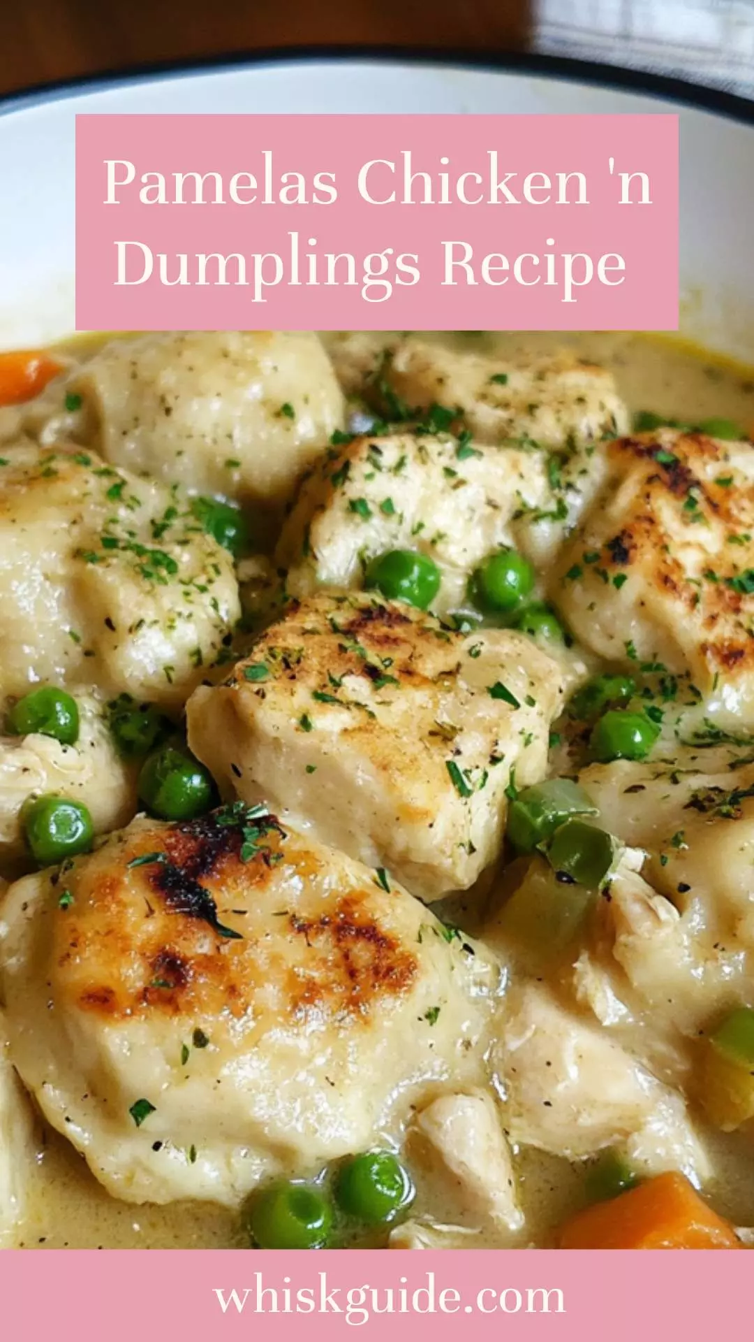 pamelas chicken 'n dumplings recipe