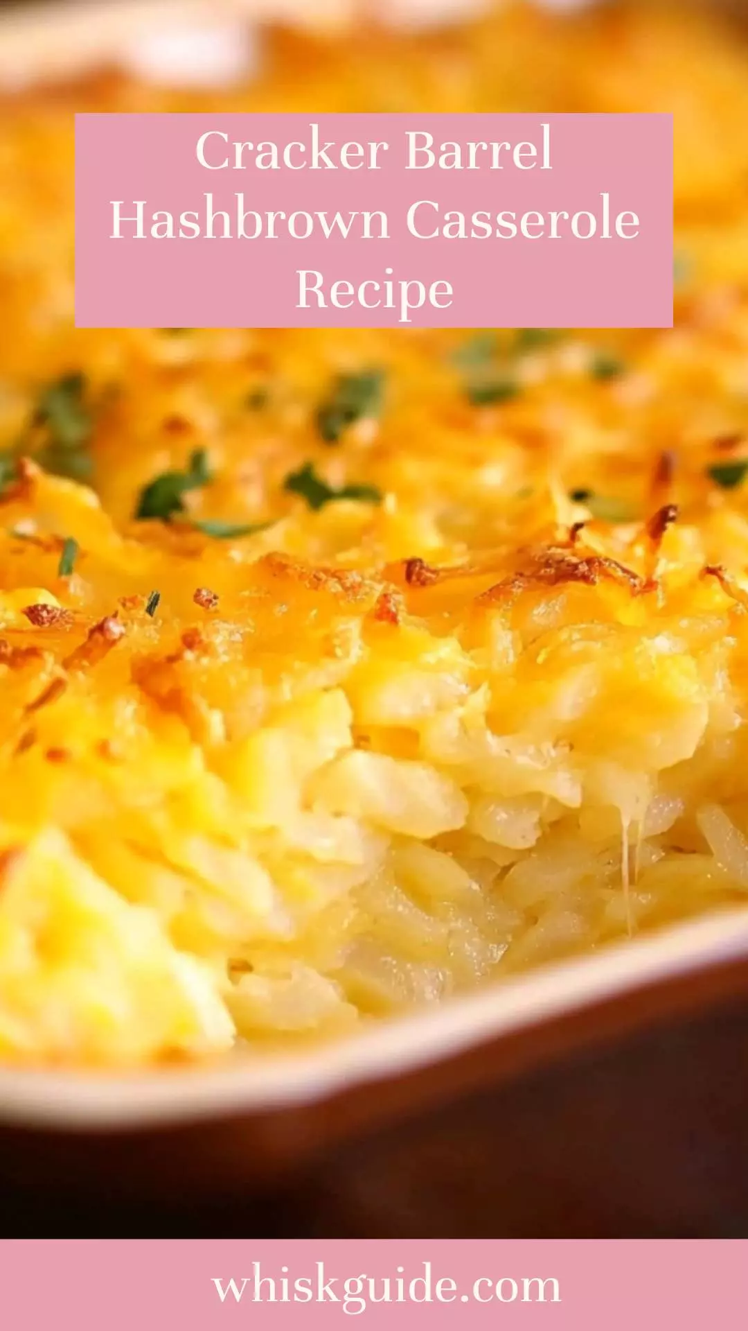 Cracker barrel hashbrown casserole recipe