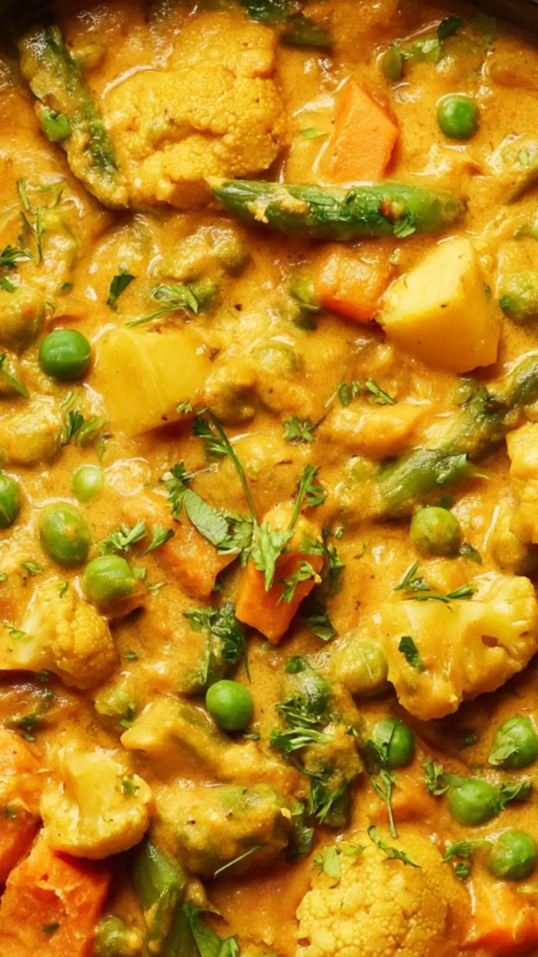 easy vegetable korma
