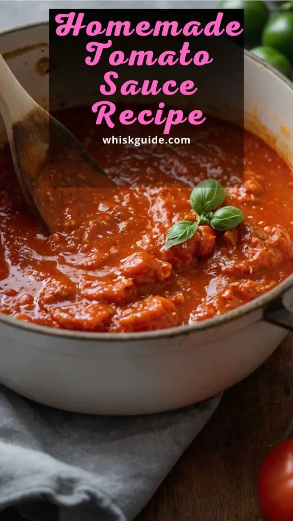 Tomato Sauce Recipe Tomato Sauce Recipe