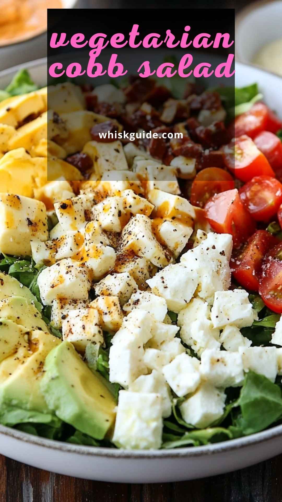 Vegetarian Cobb Salad Recipe