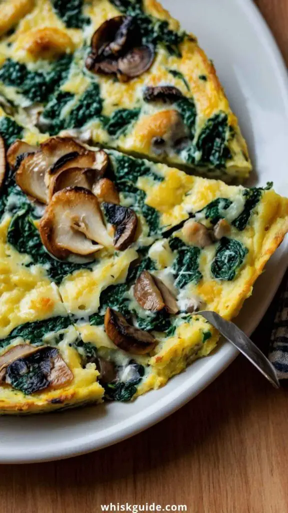 How to Make Spinach Mushroom Frittata How to Make Spinach Mushroom Frittata