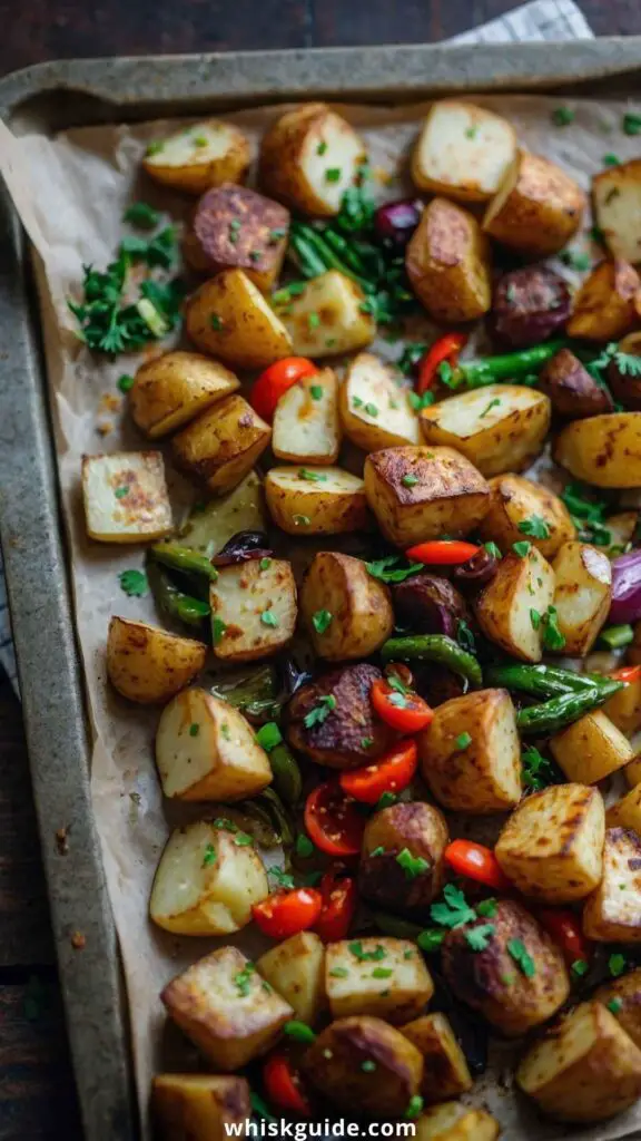 Vegan Sheet Pan Potatoes and Tofu Vegan Sheet Pan Potatoes and Tofu
