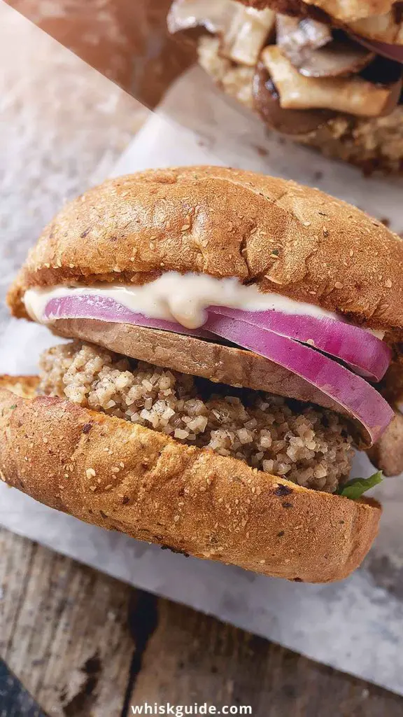 How to Make Mushroom Quinoa Burgers How to Make Mushroom Quinoa Burgers