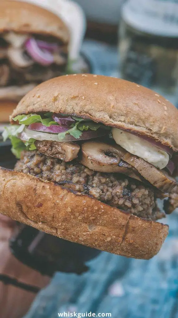 Mushroom Quinoa Burgers Recipe Mushroom Quinoa Burgers Recipe