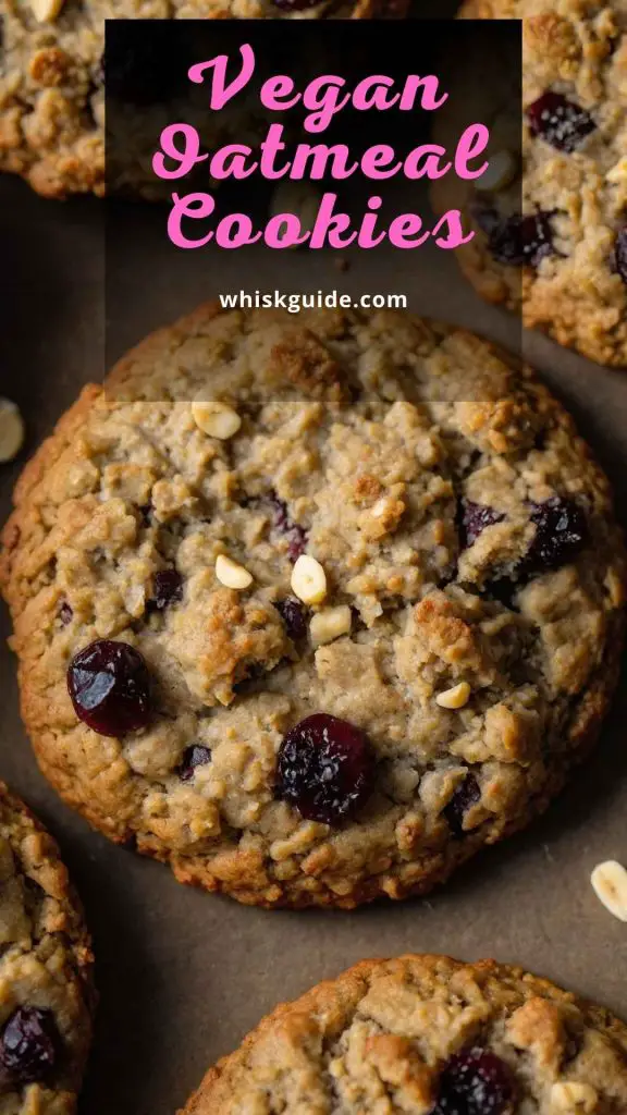 Vegan Oatmeal Cookies Vegan Oatmeal Cookies