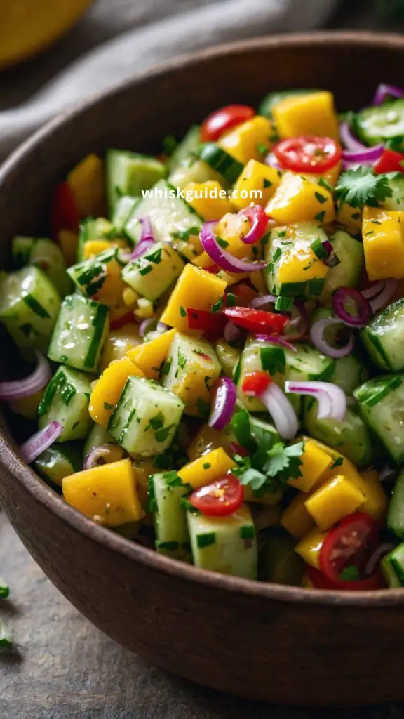 Cucumber Mango Salsa Recipe