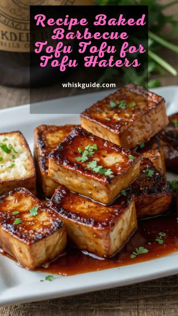Baked Barbecue Tofu Baked Barbecue Tofu