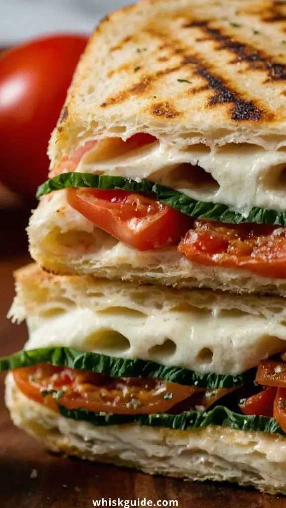 Panera Style Tomato and Mozzarella Panini Recipe