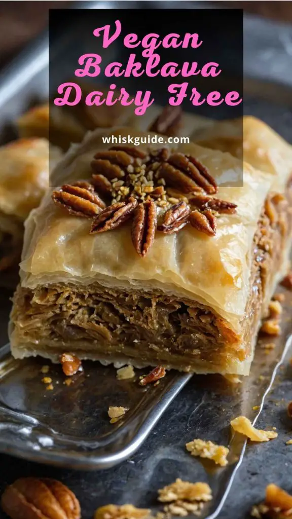 Vegan Baklava Dairy-Free Vegan Baklava Dairy-Free
