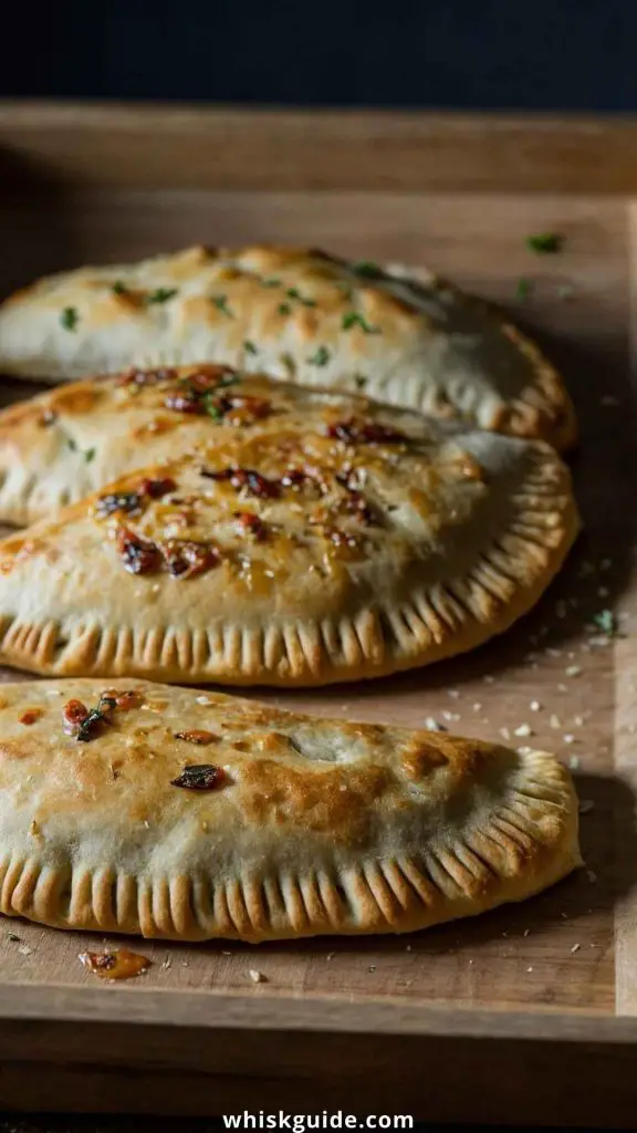 Vegetarian Mediterranean Calzones Recipe