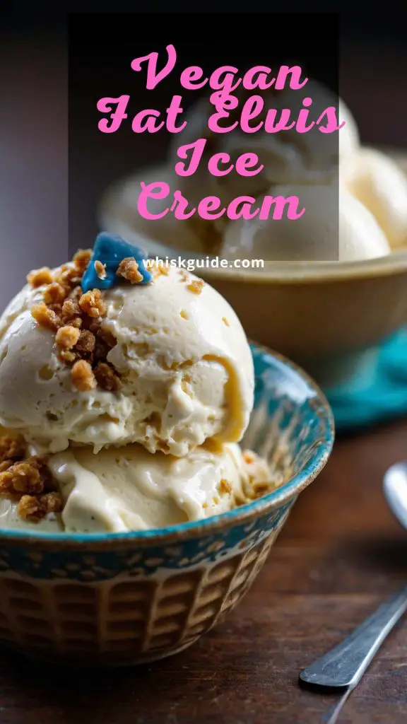 Vegan Fat Elvis Ice Cream