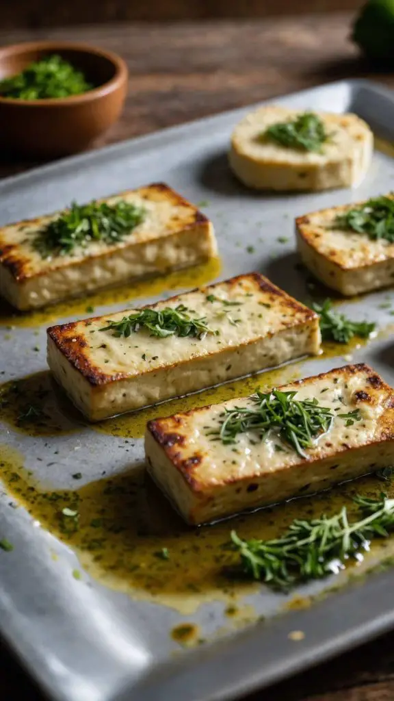 Baked Italian Herb Tofu Recipe Baked Italian Herb Tofu Recipe