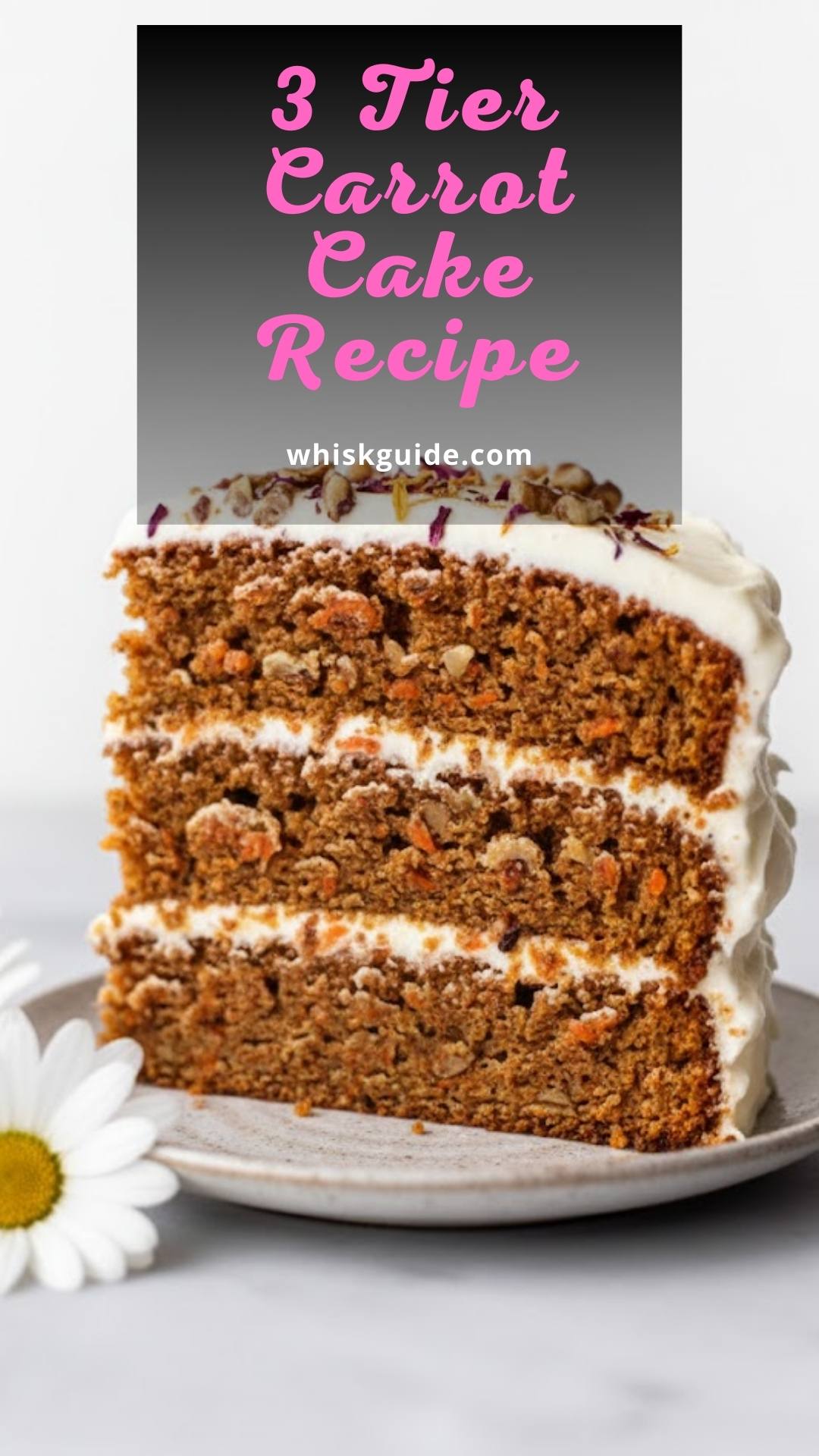 3 Tier Carrot Cake Recipe