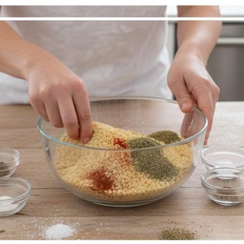 Step 1: Prepare the Breading Mixture