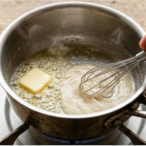 Step 1: Prepare the Alfredo Sauce Step 1: Prepare the Alfredo Sauce