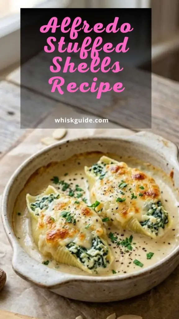 Alfredo Stuffed Shells Recipe