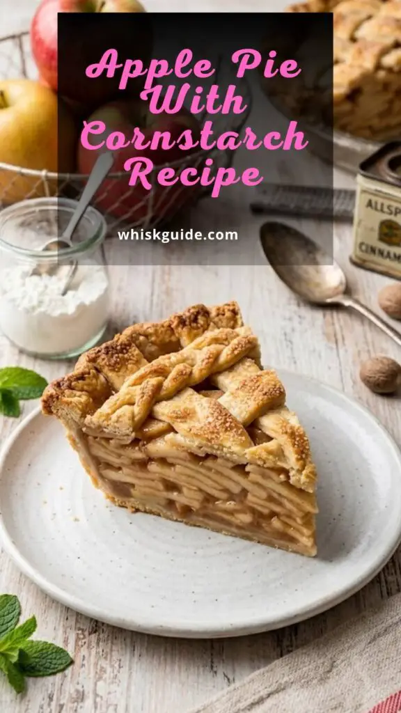 Apple Pie With Cornstarch Recipe 