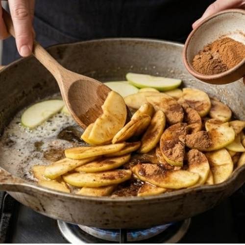 Step 3: Cook the Apples